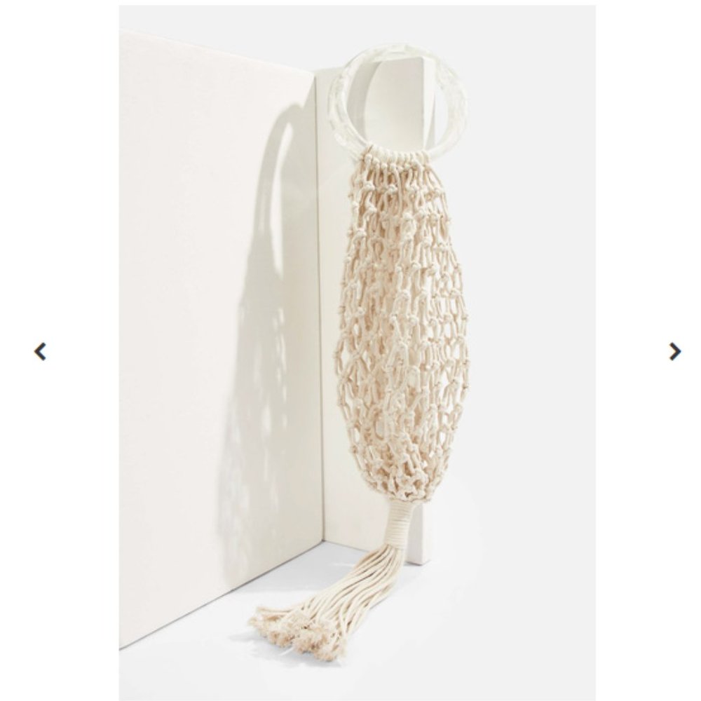 Macrame Day Mini Tote NWOT